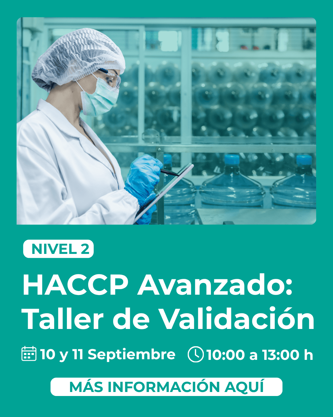 HACCP AVANZADO: Taller de Validación